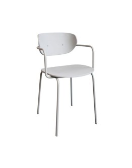 HÜBSCH - Arch Dining Chair Light grey - SHOWROOM SALE