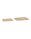 HÜBSCH - Frame Tray Natural - Small