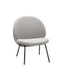 HÜBSCH - Gather Lounge Chair Grey - SHOWROOM SALE