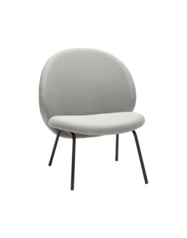 HÜBSCH - Gather Lounge Chair Grey - SHOWROOM SALE