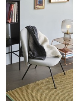 HÜBSCH - Gather Lounge Chair Grey - SHOWROOM SALE