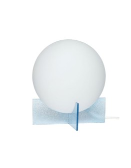HÜBSCH - Moon Table Lamp Blue/White