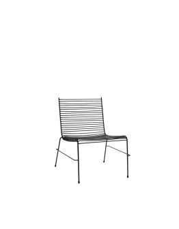 HÜBSCH - String Lounge Chair Black
