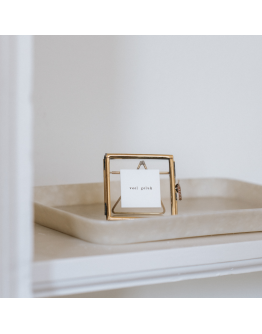 IK PAK JE IN - Mini lijstje staand - Veel geluk