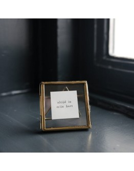 IK PAK JE IN - Mini lijstje staand - Altijd in mijn hart