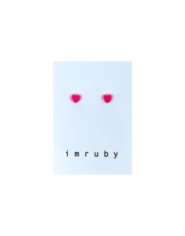 IMRUBY - Oorbellen set Barbie - Hart