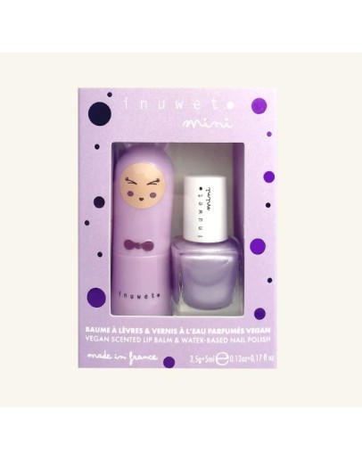 INUWET - DUO box lip balm MARSHMALLOW - BLUEBERRY Nailpolisch