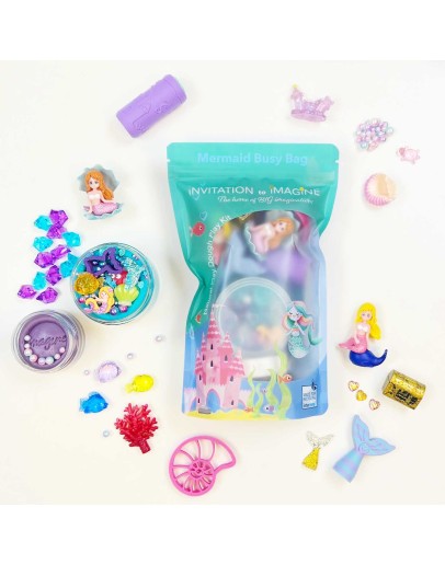 INVITATION TO IMAGINE - Mermaid busy bag INVITATION TO IMAGINE - Mermaid busy bag