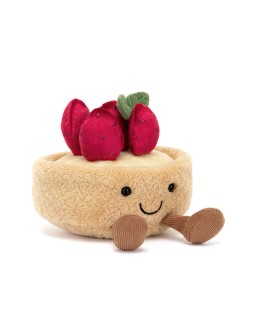 JELLYCAT - Amuseables Fleurette Tarte Aux Fraises