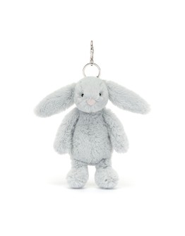 JELLYCAT - Bashful Silver Bunny Bag Charm
