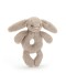 JELLYCAT - Bashful Beige Bunny Ring Rattle