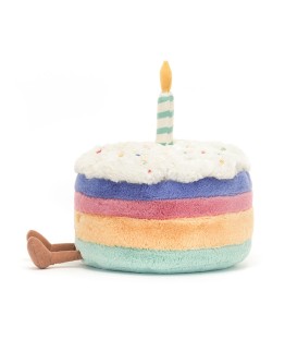 JELLYCAT - Amuseables Rainbow Birthday Cake