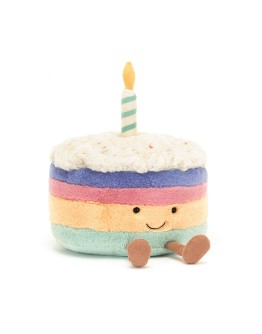 JELLYCAT - Amuseables Rainbow Birthday Cake