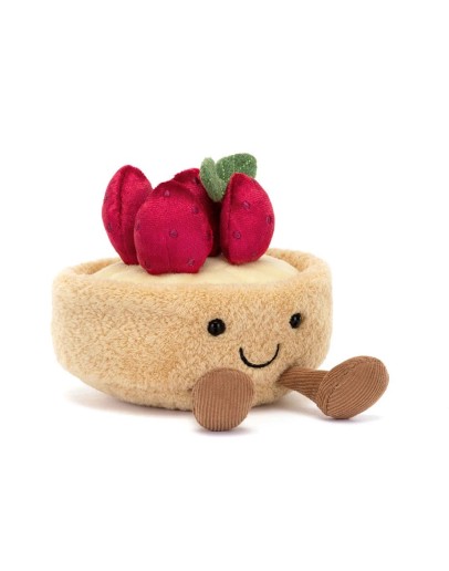 JELLYCAT - Amuseables Fleurette Tarte Aux Fraises
