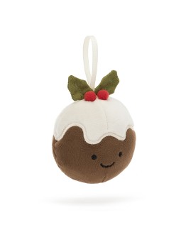 JELLYCAT - Festive Folly Christmas Pudding Mini