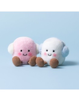 JELLYCAT - Amuseables Toastie Pink and White Marshmallows