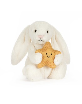 JELLYCAT - Cream Bunny with Star