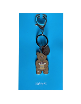 JELLYCAT - Bartholomew Bear 'Birthday' Keyring