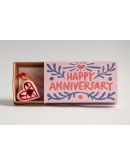 VERSTUUR EEN KAARSJE - Happy anniversary