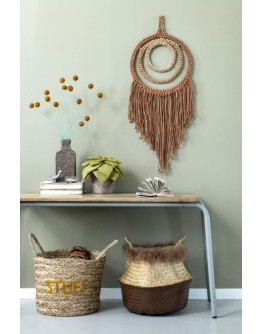 KIDSDEPOT - Opbergmanden - Set van twee - Messy/Stuff - Geel