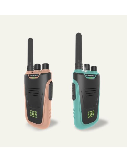 KIDYWOLF - KIDYTALK - Walkietalkies met groot bereik