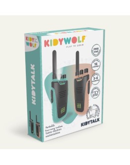 KIDYWOLF - KIDYTALK - Walkietalkies met groot bereik