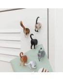 KIKKERLAND - Cat Butt Magnets - Set van 6