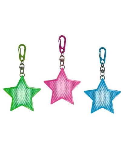 MOSES - Lichtgevende ster sleutelhanger 6,5 cm