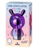 MOSES - Ventilator USB metallic bunny