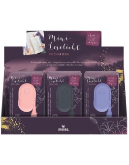 MOSES - JOMC mini leeslamp USB oplaadbaar