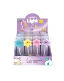 LEBEZ - Leeslampje clip bloem 11 cm