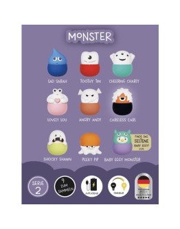 MEGALIGHT - Eggy mystery lights blindbox - Monsters