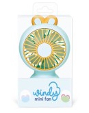 MOSES - Draagbare mini Ventilator USB konijntje 14 cm 