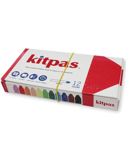KITPAS - Kitpas Medium (Raam)krijt 12 stuks
