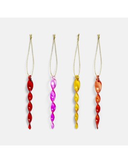 &KLEVERING - Ornament icicle desert set of 4