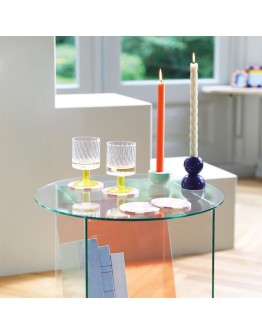 &KLEVERING - Candle holder stack violet