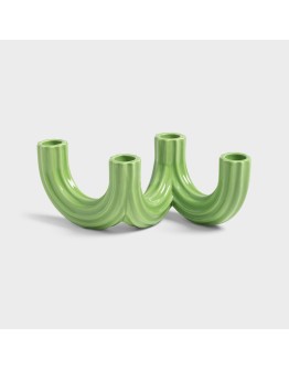 &KLEVERING - Candle holder churros green