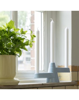 &KLEVERING - Candle holder brute blue