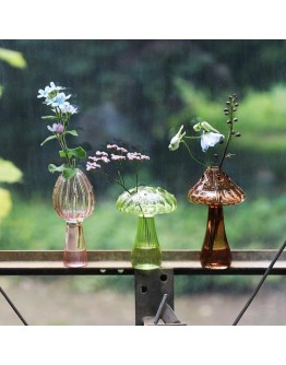 &KLEVERING - Vase mushroom rood