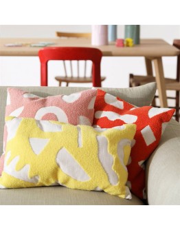 &KLEVERING - Cushion sketch square pink