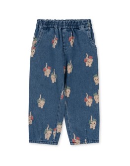 KONGES SLOJD - Magot Frill Pants - Kitty Bow