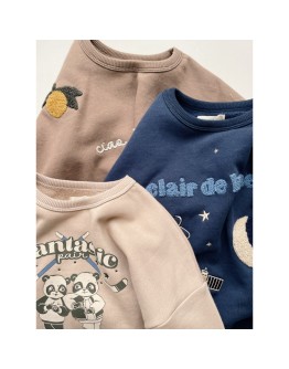 KONGES SLOJD - Lou sweatshirt - Oxford Tan - Pantastic