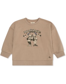 KONGES SLOJD - Lou sweatshirt - Oxford Tan - Pantastic