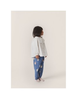 KONGES SLOJD - Magot Frill Pants - Kitty Bow