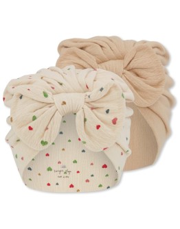 KONGES SLOJD - Bambi bonnet Chleo - Multi hearts