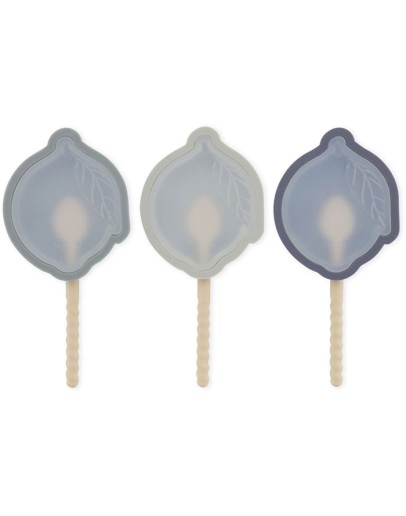 KONGES SLOJD -  Icecream molds Lemon - Blue (per piece)