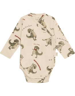 KONGES SLOJD - Basic newborn LS body - Dansosaurus