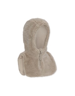 KONGES SLOJD - Teddy Neckwarmer & hood - Silver beige