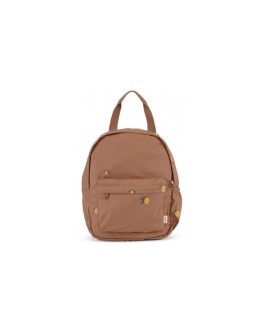 KONGES SLOJD - Rain kids backpack junior deux - lemon brown