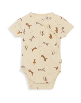 KONGES SLOJD - Basic newborn ss body - Roar
